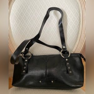 Black Bag with silver hardware